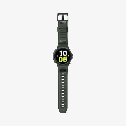 ACS06488 - Galaxy Watch 6 Classic (47mm) Case Rugged Armor Pro in black showing the front